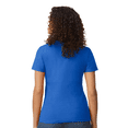 thumbnail image 4 of Gildan Short Sleeve T-Shirt for Women, Softstyle Midweight Crewneck Classic Tee, Royal, Size-2XL, 4 of 4