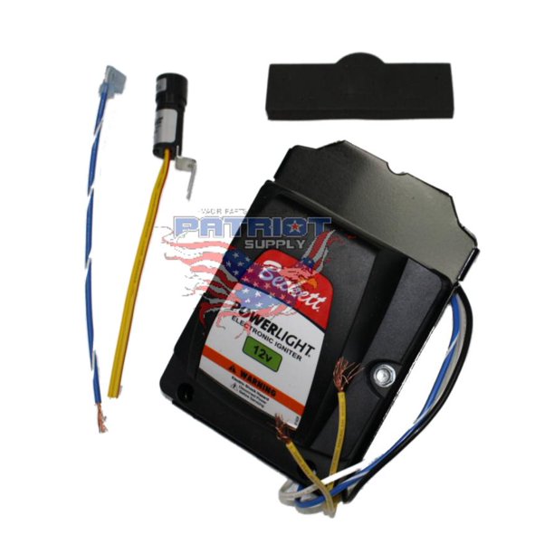 BECKETT 5218301U Electronic Igniter, 12V, A Baseplate
