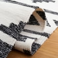 thumbnail image 6 of SAFAVIEH Kilim Phoebe Geometric Polyester Area Rug, Black/Ivory, 5' x 8', 6 of 9