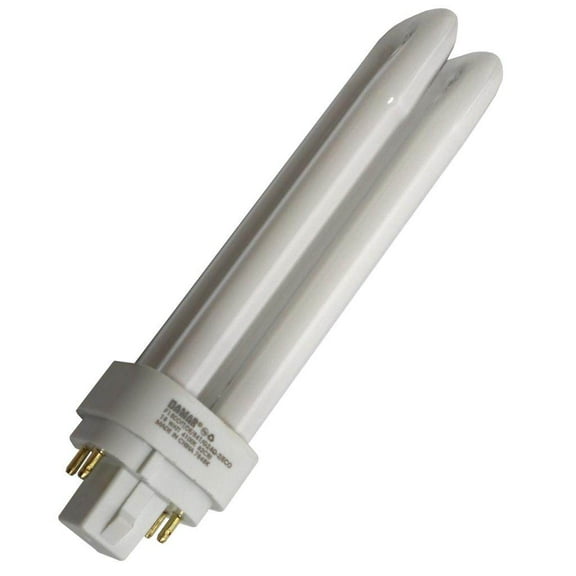 Damar 53115 - F18DDTT/DE/841/G24Q-2/ECO TWIN TUBE Double Tube 4 Pin Base Compact Fluorescent Light Bulb