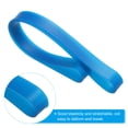 thumbnail image 3 of Uxcell 6Pcs Silicone Rubber Bands Flat Rubber Elastic Band Blue, 3 of 7