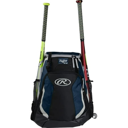 Rawlings R500 Baseball Bat Backpack Navy