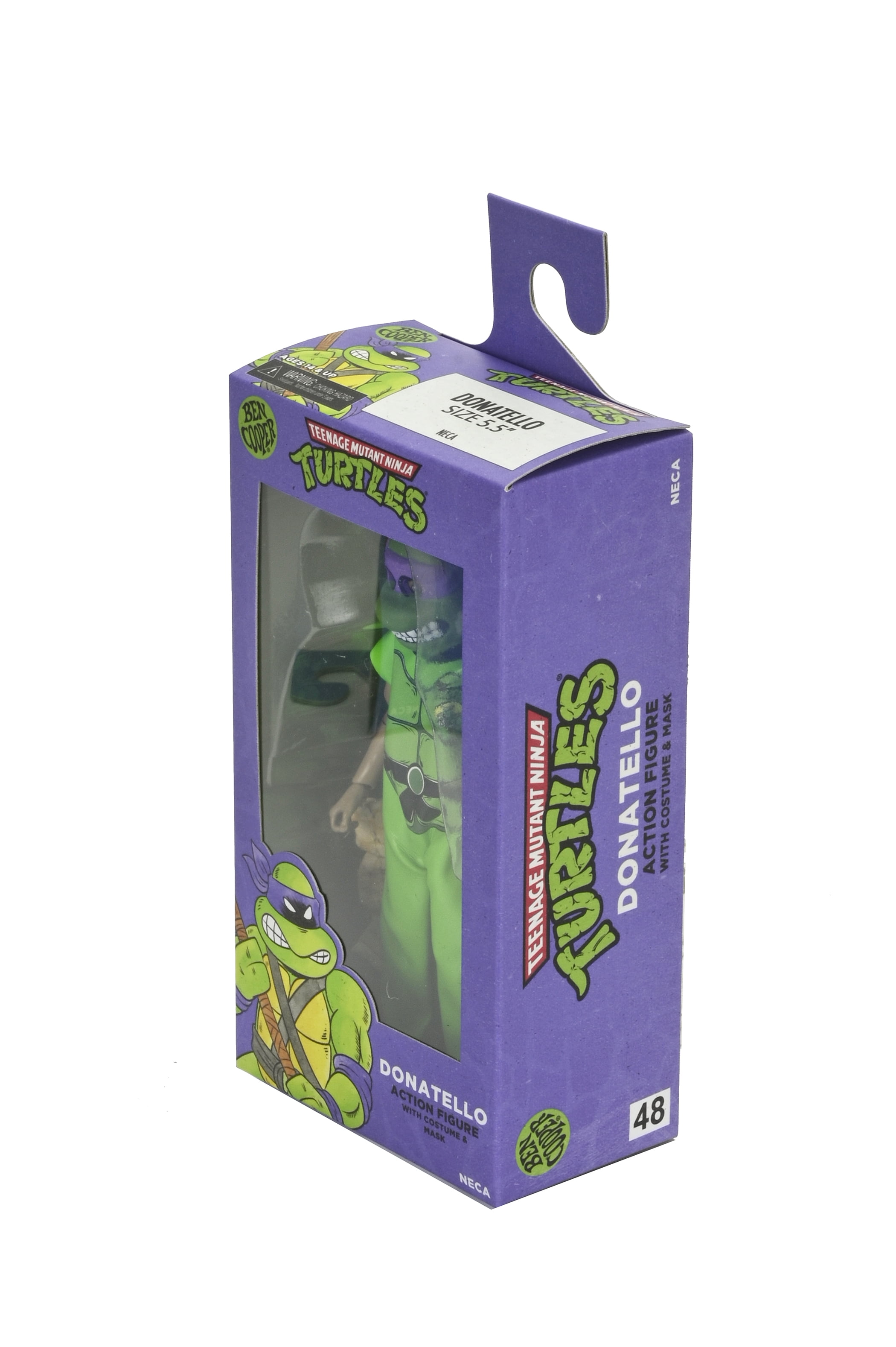Teenage Mutant Ninja Turtles (1987 Cartoon) x Ben Cooper Costume Kids Collection - Donatello 6" Costumed Action Figure (Series 11)