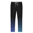 thumbnail image 6 of Eryao Vacation Deals Mens Sweatsuits 2 Piece Sets Track Suit Crew Neck Long Sleeve Pullover Matching Drawstring Jogger Pants Outfits Dressy Trendy Gradient Striped Lounge Suits 2025,Blue,S, 6 of 8