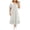 White 02, variant on Stamzod Womens Nightgown Plus Size Sleepwear Short Sleeve Sleep Shirt Casual Nightshirt Light Blue XXXXL