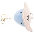 thumbnail image 4 of Sky-Blue Cute Plush Ray Fish Keychain for Decoration Soft Pendant, 4 of 4