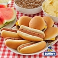 thumbnail image 4 of Bunny White Restaurant Style Burger Buns, 21 oz, 12 Count, 4 of 10