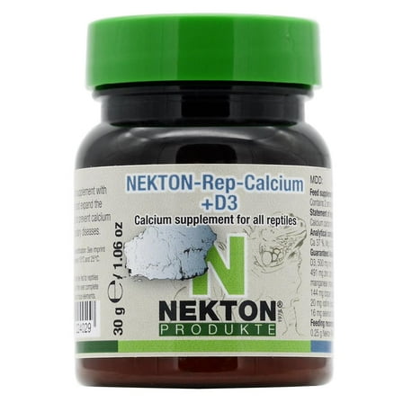 NEKTON Rep-Calcium Plus D3 Reptile Supplement 1.06 oz (30g)