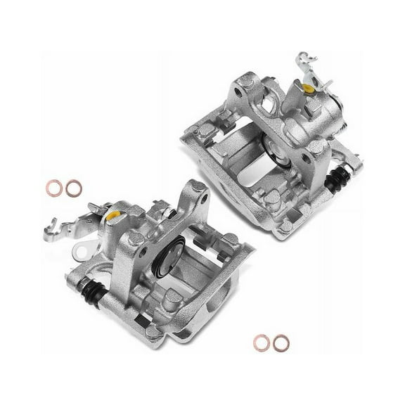 Brake Caliper Set 2 - Compatible with 2015 - 2020 Volkswagen Passat - Autopart Premium