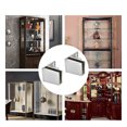 thumbnail image 4 of 2Pcs Glass Door Hinge Frameless Glass Clamp Hinge for 3-5mm Thick,Light Surface, 4 of 4