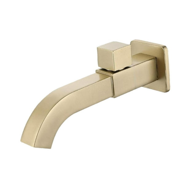 Grifo de cocina Grifo de baño Monomando Grifo de agua potable resistente al desgaste contemporáneo Grifo de fregadero para club Oficina Bañera Hotel parte dorada abierta
