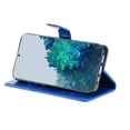 thumbnail image 5 of Allytech Galaxy S22+ Wallet Case,Galaxy S22 Plus 5G Case, Big Butterfly Embossed Kickstand Flip Cover Shockproof Drop Protection Wrist Strap Cards Holder Wallet Case for Samsung Galaxy S22+ - Blue, 5 of 6