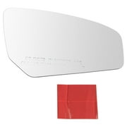 TRQ Exterior Mirror Glass Replacement RH Passenger Side for 07-12 Nissan Sentra MGA04317