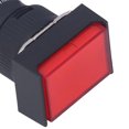 thumbnail image 3 of 25 Unids Momentáneo Interruptor de Botón Autoblocante Rectángulo con Luz 12V BEMBLA1611DSJ 16mm (Rojo), 3 of 8
