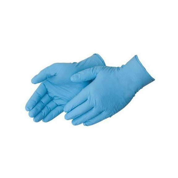 4 Mil Powder-free Medical Grade Disposable Exam-grade Nitrile Glove, Blue - Small - 100 Piece