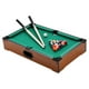 thumbnail image 4 of Juego de Mesa Infantil Mesa para Billar Mini Juguete Interactivo Portátil con Dos Tacos Tablero Compacto para Niños Padres Diversión en Hogar 34.5cmx2, 4 of 9
