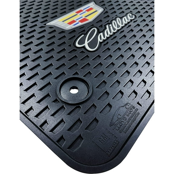 Lloyd Mats All-Weather Floor Mats for 2017-2025 Cadillac XT5, 2PC Front, Black