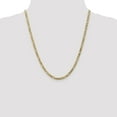 thumbnail image 2 of 14K Yellow Gold chain Figaro Flat 22 in 4 mm 4mm, 2 of 5