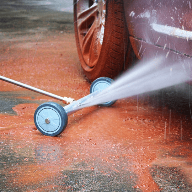 ckepdyeh High Pressure Washer Car Wash Chassis Washer Water Broom with