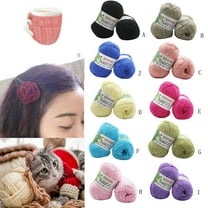 AYktou Yarn for Crocheting -Soft Bamboos Cotton Yarn for Knitting Weaving DIY Craft Yarn,70% Rayon derived from Bamboos,30% Cotton,50g/Skein,16 Colors