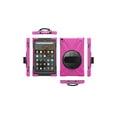 thumbnail image 2 of Case for Amazon Kindle Fire HD 10 2017 2018 2019, Shockproof Protective Cover with Rotating Hand Strap Carrying Shoulder Strap and Kickstand, 2 of 7
