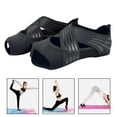 thumbnail image 7 of Milageto 2xNon Skid Women Barre Yoga Shoes Pilates Grip Socks Flexible Machine Wash Black S, 7 of 7