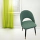 thumbnail image 5 of Funda suave curvada para silla Antideslizante Desmontable Bodas Conferencias Celebraciones Hogar Comedor Funda protectora Protección para muebles Fund verde claro BLESIY comer cubierta, 5 of 8