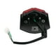 thumbnail image 2 of CALAVERA TRASERA ITALIKA DM 150 ROJA (18-21) 12V multicolor, 2 of 3