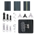 thumbnail image 2 of 85pcs/set Zipper Rep Kit Sewing for Jacket Slider Install Plier Metal Lock Pull Replacement for Head Garment Accessories, 2 of 10
