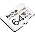 thumbnail image 2 of Tarjeta microSDXC SanDisk High Endurance 64 GB C10 U3 V30 4K UHD, 2 of 3