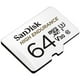 thumbnail image 2 of Tarjeta microSDXC SanDisk High Endurance 64 GB C10 U3 V30 4K UHD, 2 of 3