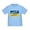 Baby Blue, variant on - We Stand With Ukraine T Shirt - Cute Toddler T-Shirt, 100% Cotton
