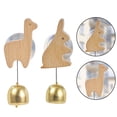 thumbnail image 6 of Creative Wooden Hanging Doorbell With Whimsical Animal Design And Lovely Sounds, 6 of 8