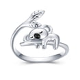 thumbnail image 4 of Anillo Abierto Ajustable Anillo de Amistad Koala Anillo Abierto Ajustable Lindo Anillo de Amistad Regalo Niñas Anillo de Regalo de Cumpleaños Lindo Anillo Abierto de Animales, 4 of 8