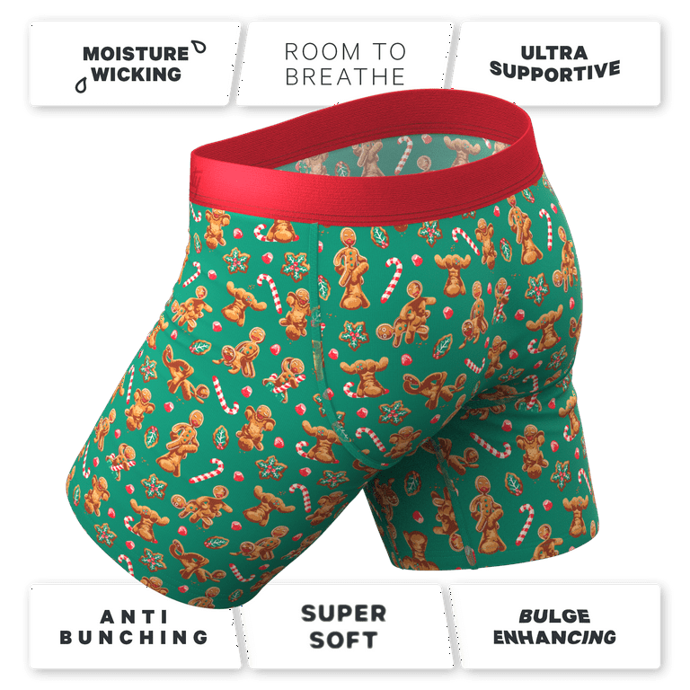 Shinesty Hammock Support Mens Boxer Briefs with Pouch, Mens Underwear with  Fly