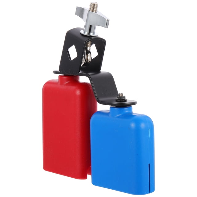 Minkissy Percussion Instruments Hand Percussion Cowbells Abs Metal Simple Design Sound Production 1Pack