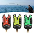 thumbnail image 2 of 3Pcs Electronics Fishing Alarm LED Indicator Lighting Alarm Water Resistant Sounds Fishing Bite Alarm Daytime Night Fishing, 2 of 7