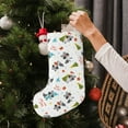 thumbnail image 5 of Sikiie happy new year Raccoon Christmas Stockings,18 Inches Christmas Stockings Xmas Hanging Stockings for Family Christmas Decorations & Gifts, 5 of 7