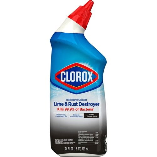 Clorox Toilet Bowl Cleaner/Stain Remover,Angled,24oz.,12/CT,CL (CLO00275)