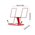 thumbnail image 3 of Foldable Metal Reading Stand, Portable Music Score Stand, Adjustable Bookshelf for Reading, Portable Desk Holder, Music Sheet Stand for Home or Studio, 3 of 7