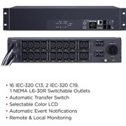 CyberPower PDU44007 Switched 2U Rackmount Power Distribution Units