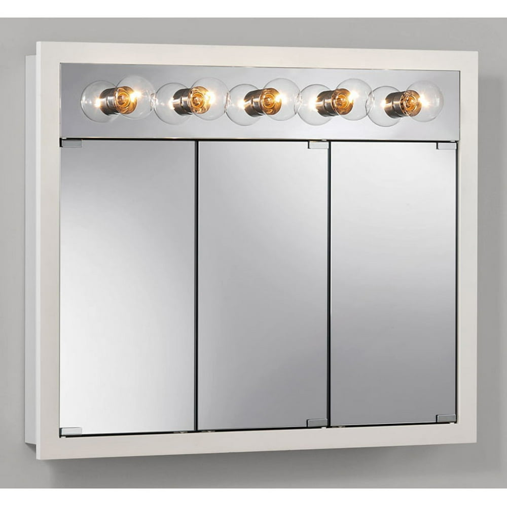 Jensen Medicine Granville TriView 5Light 36W x 30H in. Surface Mount Medicine