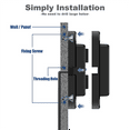 thumbnail image 2 of 2PCS 12V/24V RV USB Outlet, Dual PD3.0 Type-C (USB C) & Quick Charge QC3.0 USB-A Port Panel Mount Car USB Socket Charger, 2 of 6