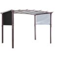 thumbnail image 1 of 5.2*2m Auvent Pare-Soleil Couverture Robuste Durable Auvent de Remplacement pour Pergola, 1 of 5