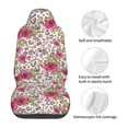 thumbnail image 5 of Sikiie Rose Mix Leopard 4 Car Seat Protector 2 Pack Car Seat Cushion Mat, Car Seat Covers for SUV, Truck, Van, 5 of 7