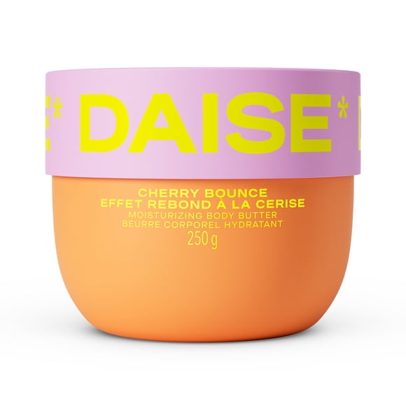 Daise Moisturizing Body Butter in Cherry Bounce, With Shea and Cocoa Seed Butters, 250 g