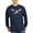 Navy, variant on CafePress - American Flag Lacrosse Helmet Long Sleeve Dark T S - Long Sleeve Dark T-Shirt