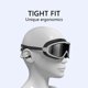 thumbnail image 4 of Anti Fog Swimming Goggles Adults Waterproof Large Frame Swim Diving Eyewear, 4 of 5