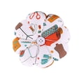 thumbnail image 2 of Abbracc Pumpkin Pin Cushion Craft Home Sewing Tool for Embroidery Handcraft Quilting Orange, 2 of 9