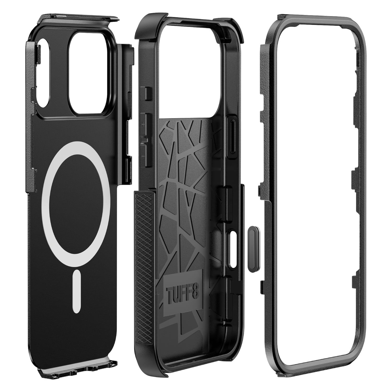 TUFF8 iPhone 18 Pro Max Impact+ Triple-Layer Rugged Case